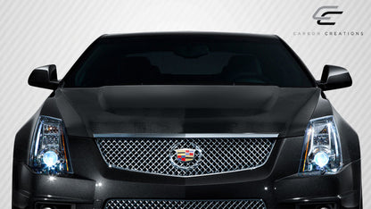 2009-2014 Cadillac CTS-V Carbon Creations OEM Look Hood - 1 Piece