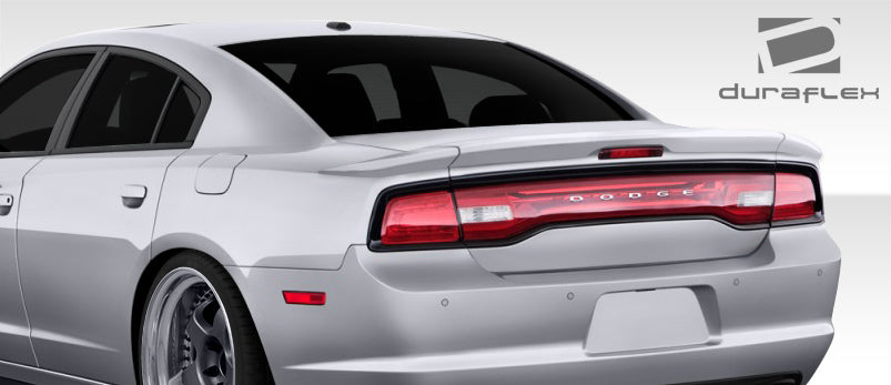 2011-2014 Dodge Charger Duraflex Circuit Rear Wing Trunk Lid Spoiler - 3 Piece