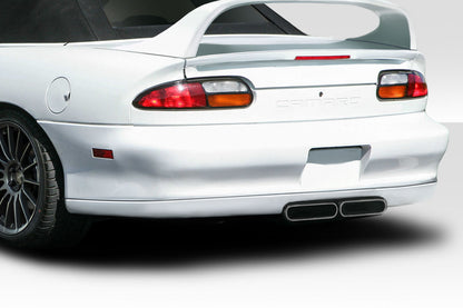 1993-2002 Chevrolet Camaro Duraflex LE Designs Center Mount Exhaust Rear Lip Spoiler- 1 Piece