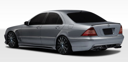 2000-2006 Mercedes S Class W220 Duraflex W-2 Rear Bumper Cover - 1 Piece