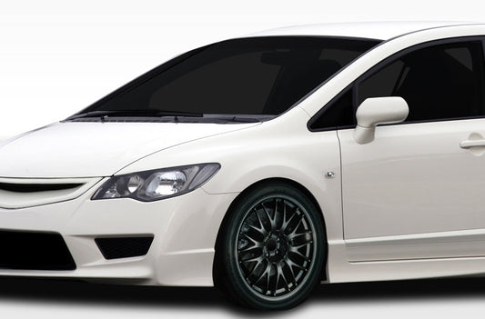 2006-2011 Honda Civic 4DR Duraflex JDM Type R Conversion Fenders - 2 Piece