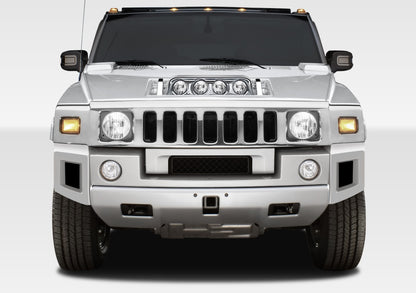 2003-2009 Hummer H2 Duraflex BR-N Front Add Ons Spat Bumper Extensions - 2 Piece