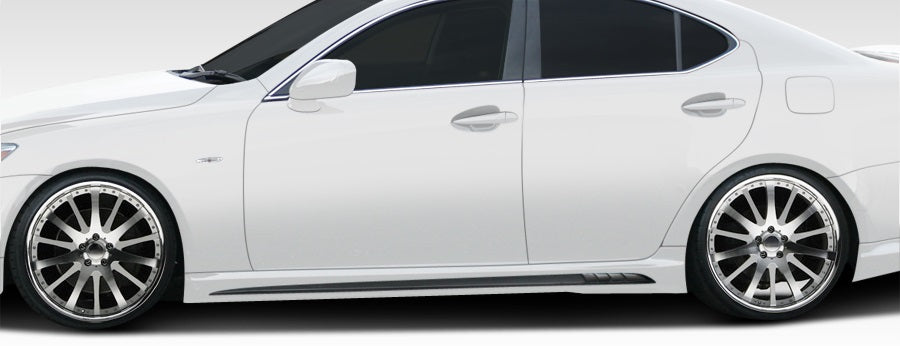 2006-2013 Lexus IS Series IS250 IS350 Duraflex W-1 Side Skirts Rocker Panels - 2 Piece