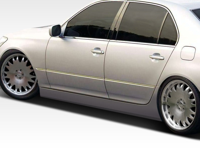 2004-2006 Lexus LS Series LS430 Duraflex VIP Side Skirts Rocker Panels - 2 Piece