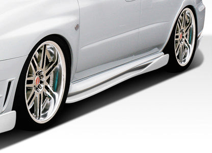 2002-2007 Subaru Impreza WRX STI Duraflex C-Speed 2 Side Skirts Rocker Panel Add Ons Spat Extensions - 2 Piece