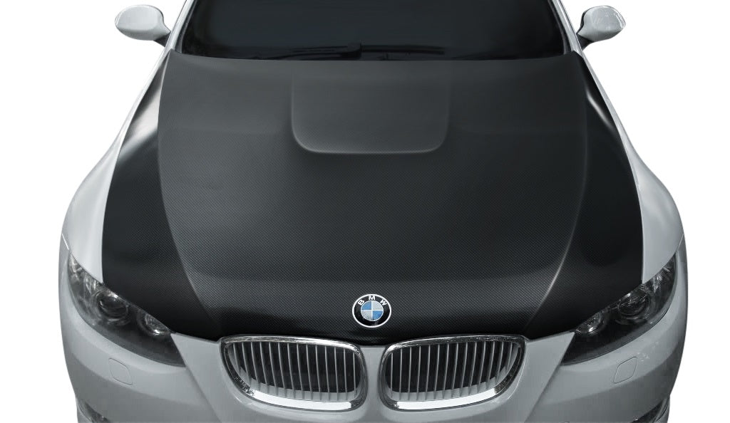 2007-2010 BMW 3 Series E92 2dr E93 Convertible Carbon AF-2 Hood ( CFP ) - 1 Piece