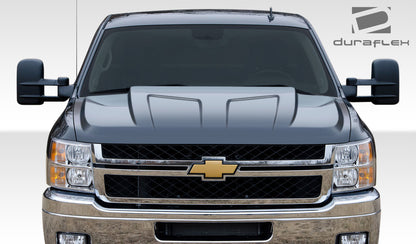 2007-2013 Chevrolet Silverado Duraflex G-Force Hood - 1 Piece