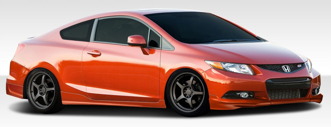 2012-2013 Honda Civic Si 2DR Duraflex H-Sport Body Kit - 6 Piece