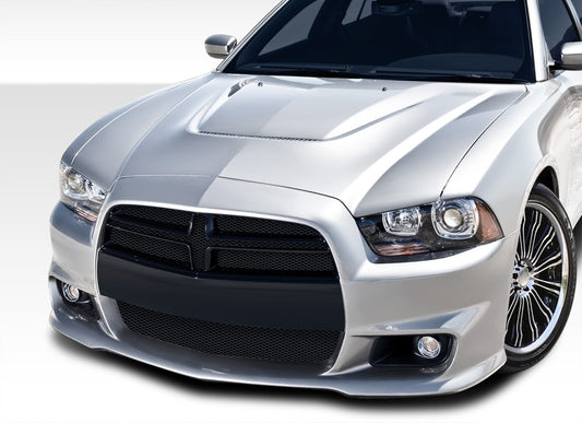 2011-2014 Dodge Charger Duraflex SRT Look Front Bumper Cover - 1 Piece