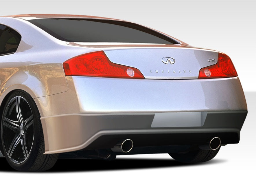 2003-2007 Infiniti G Coupe G35 Duraflex Sigma Rear Lip Under Spoiler Air Dam - 1 Piece