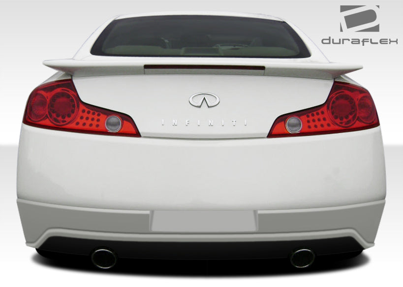 2003-2007 Infiniti G Coupe G35 Duraflex Sigma Rear Lip Under Spoiler Air Dam - 1 Piece