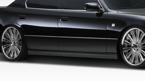 1995-2000 Lexus LS Series LS400 Duraflex VIP Design Side Skirts Rocker Panels - 2 Piece