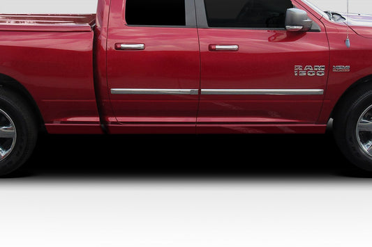 2009-2018 Dodge Ram Quad Cab Duraflex MP-R Side Skirts Rocker Panels - 6 Piece