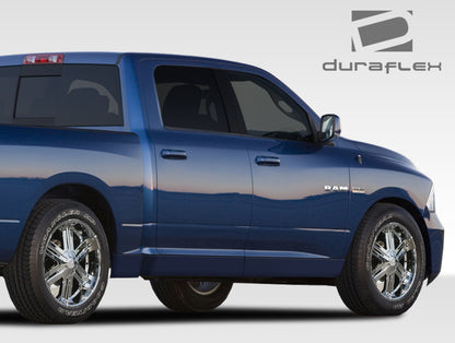 2009-2018 Dodge Ram Quad Cab Duraflex MP-R Side Skirts Rocker Panels - 6 Piece