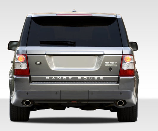 2006-2009 Land Rover Range Rover Sport Duraflex AR-D Rear Add Ons Spat Bumper Extensions - 2 Piece