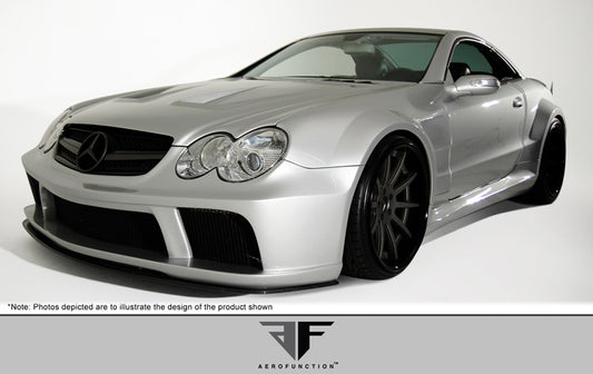 2003-2008 Mercedes SL Class R230 AF Signature Series 1 Wide Body Conversion Kit ( CFP GFK ) - 12 Piece