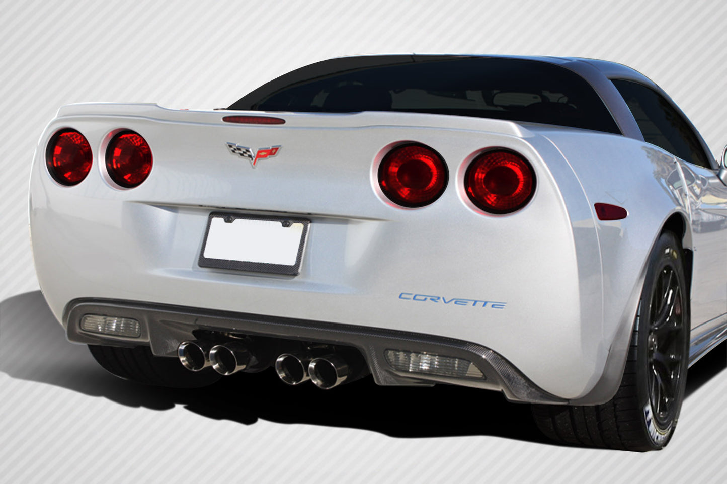 2005-2013 Chevrolet Corvette C6 Carbon Creations ZR Edition Rear Diffuser - 1 Piece