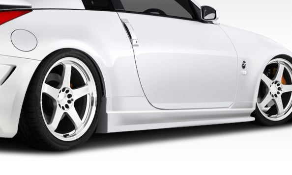 2003-2008 Nissan 350Z Z33 Duraflex AM-S GT Side Skirts Rocker Panels - 2 Piece