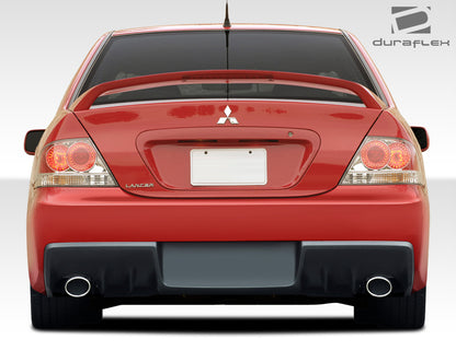 2004-2007 Mitsubishi Lancer Duraflex Evo X Look Rear Bumper Cover - 1 Piece (S)