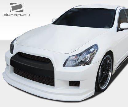 2007-2009 Infiniti G Sedan G25 G35 G37 Duraflex GT-R Front Bumper Cover - 1 Piece