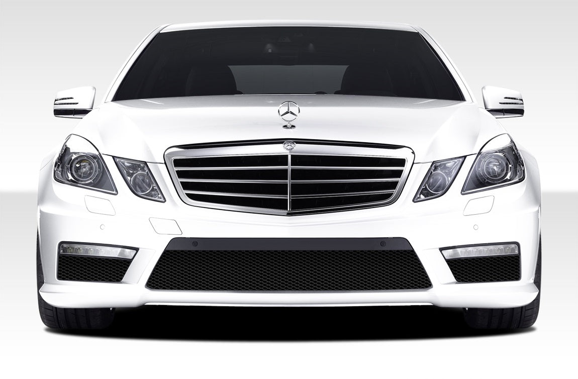 2010-2013 Mercedes E Class W212 Duraflex E63 AMG Look Front Bumper Cover - 1 Piece