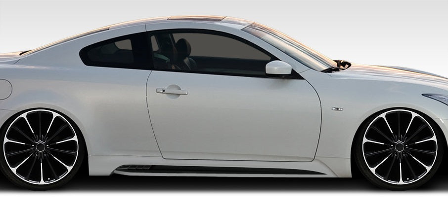 2008-2015 Infiniti G Coupe G37 Q60 Duraflex Elite Side Skirts Rocker Panels - 2 Piece