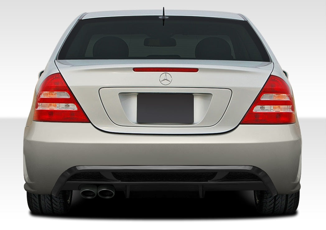 2001-2007 Mercedes C Class W203 4DR Sedan Duraflex AMG V2 Look Rear Bumper Cover - 1 Piece