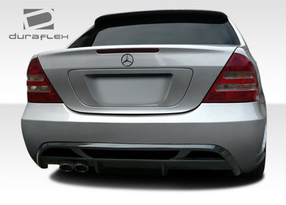 2001-2007 Mercedes C Class W203 4DR Sedan Duraflex AMG V2 Look Rear Bumper Cover - 1 Piece