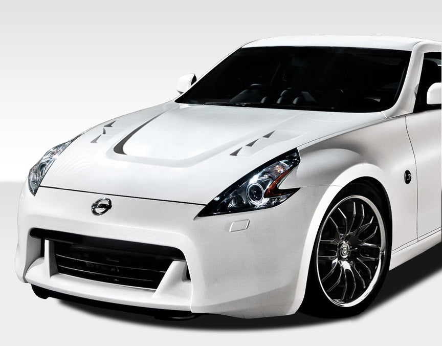 2009-2020 Nissan 370Z Z34 Duraflex JP-R Hood - 1 Piece