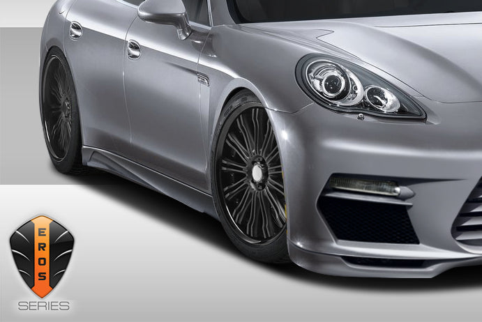 2010-2015 Porsche Panamera Eros Version 3 Side Skirts Rocker Panels - 2 Piece