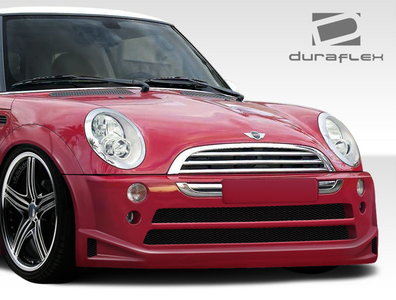 2002-2006 Mini Cooper / Cooper S R50 R53 2005-2008 Cooper convertible R52 Duraflex Type Z Wide Body Front Bumper Cover - 1 Piece