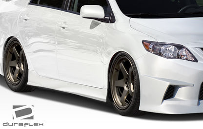 2009-2013 Toyota Corolla Duraflex GT Concept Side Skirts Rocker Panels - 2 Piece