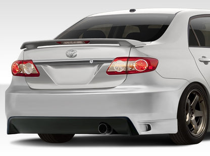 2011-2013 Toyota Corolla Duraflex GT Concept Rear Bumper Cover - 1 Piece