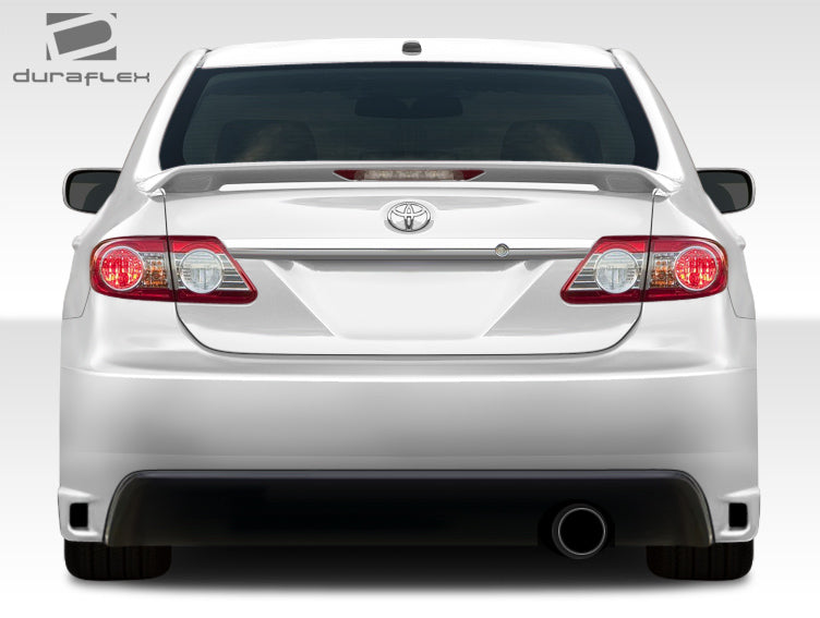 2011-2013 Toyota Corolla Duraflex GT Concept Rear Bumper Cover - 1 Piece