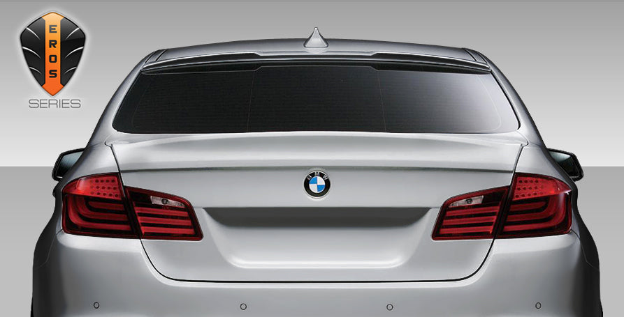 2011-2016 BMW 5 Series F10 4DR Eros Version 1 Wing Trunk Lid Spoiler - 1 Piece