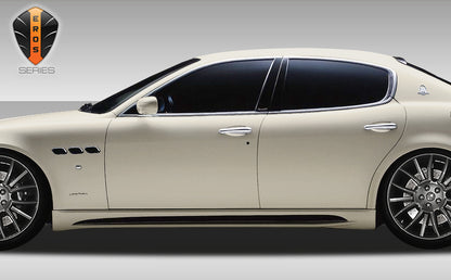 2005-2008 Maserati Quattroporte Eros Version 1 Side Skirts Rocker Panels - 2 Piece