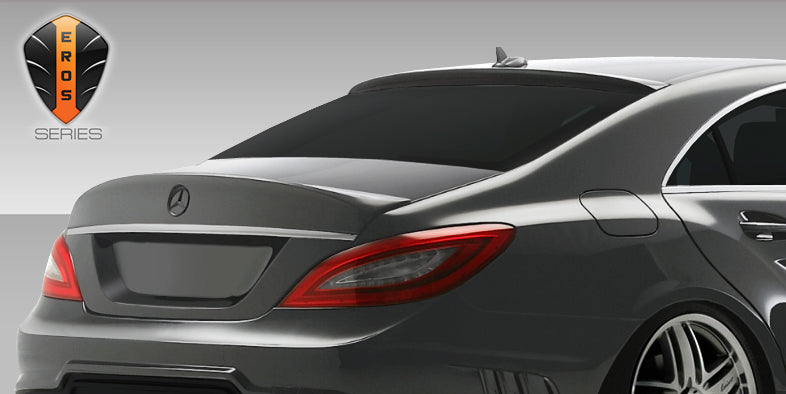 2012-2015 Mercedes CLS Class C218 W218 Eros Version 1 Wing Trunk Lid Spoiler - 1 Piece