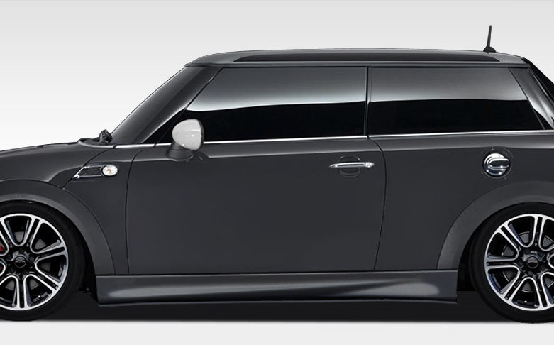 2007-2013 Mini Cooper Hatchback R56 2009-2015 Cooper convertible R57 2012-2015 Cooper Coupe / Roadster R58 R59 Duraflex DL-R Side Skirts Rocker Panels - 2 Piece