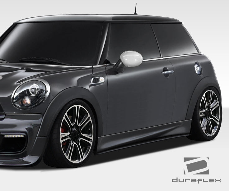 2007-2013 Mini Cooper Hatchback R56 2009-2015 Cooper convertible R57 2012-2015 Cooper Coupe / Roadster R58 R59 Duraflex DL-R Side Skirts Rocker Panels - 2 Piece