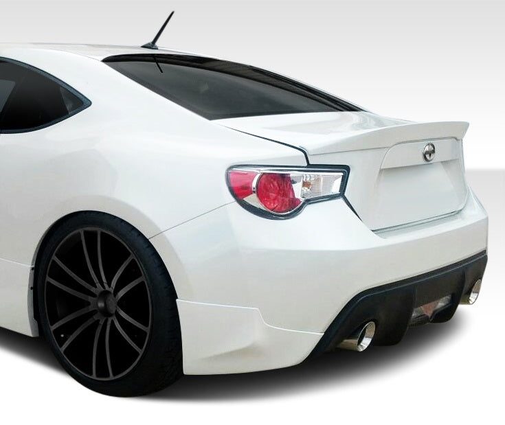 2013-2020 Scion FR-S Toyota 86 Subaru BRZ Duraflex X-5 Rear Add Ons Spat Bumper Extensions - 2 Piece