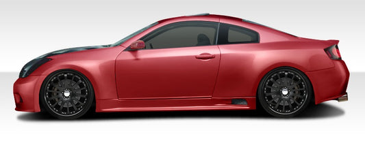 2003-2007 Infiniti G Coupe G35 Duraflex GT500 Wide Body Side Skirts Rocker Panels - 2 Piece