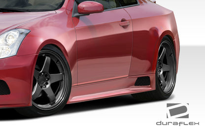 2003-2007 Infiniti G Coupe G35 Duraflex GT500 Wide Body Side Skirts Rocker Panels - 2 Piece