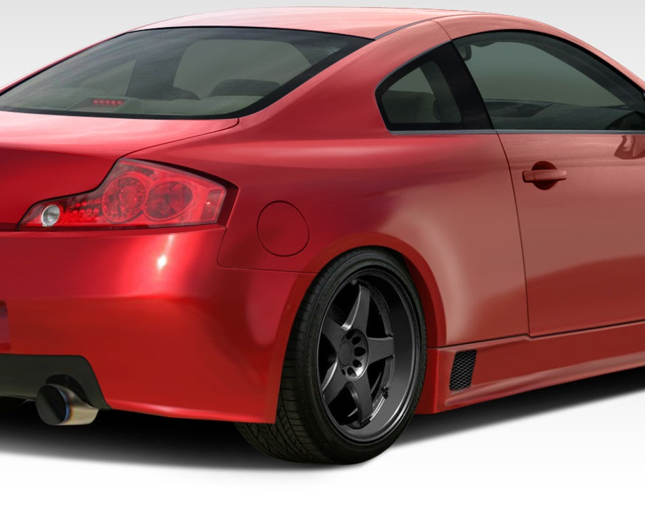 2003-2007 Infiniti G Coupe G35 Duraflex GT500 Wide Body Rear Fenders - 2 Piece