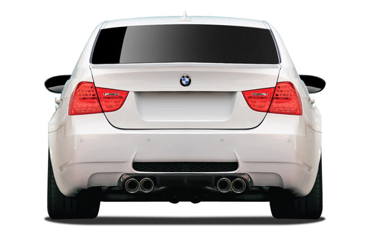 2008-2013 BMW M3 E90 4DR Carbon AF-1 Rear Diffuser ( CFP ) - 1 Piece