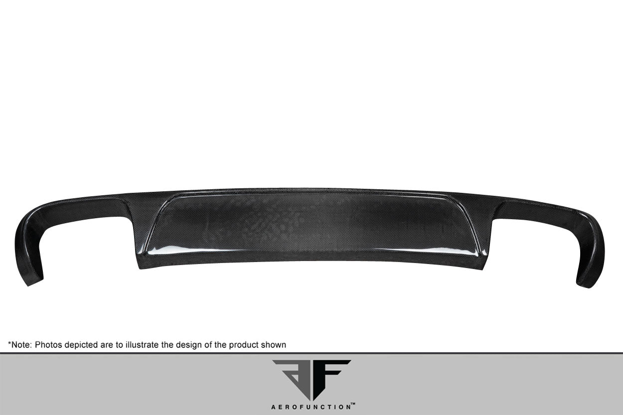 2005-2008 Porsche 911 Carrera 997 Carrera Carbon AF-1 Rear Diffuser ( CFP ) - 1 Piece