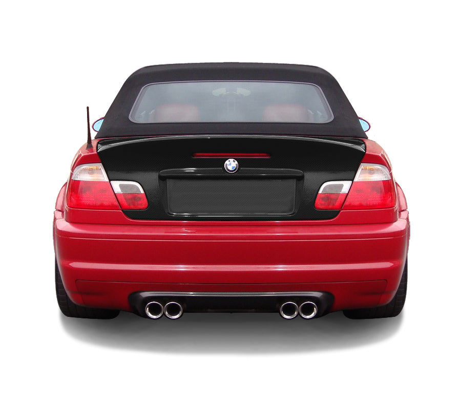 2000-2006 BMW 3 Series E46 2001-2006 M3 Convertible Carbon AF-1 Trunk Lid ( CFP ) - 1 Piece