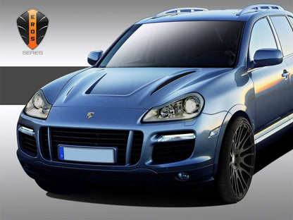 2003-2010 Porsche Cayenne Eros Version 2 Hood - 1 Piece