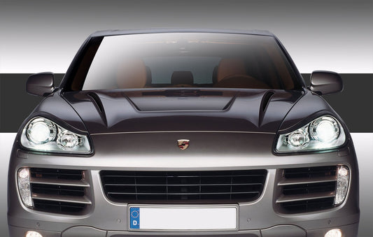 2003-2010 Porsche Cayenne Eros Version 2 Hood - 1 Piece