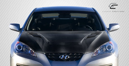 2010-2012 Hyundai Genesis Coupe 2DR Carbon Creations Vader Hood - 1 Piece