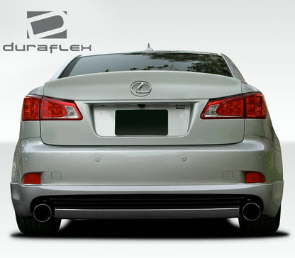 2006-2013 Lexus IS Series IS250 IS350 IS-F Duraflex W-1 Rear Wing Trunk Lid Spoiler - 1 Piece (S)